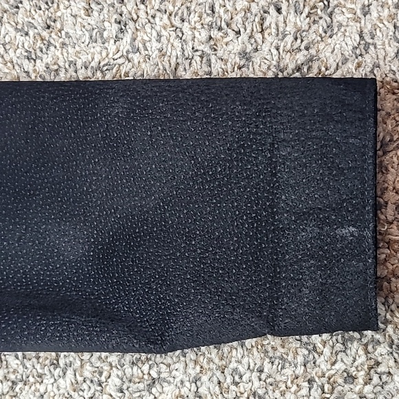 (258)Vintage Scully black suede fringe jacket - Picture 13 of 17